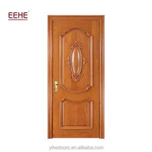 Изогнутая архитектурная деревянная дверь простого дизайна для домашнего использования