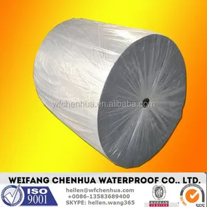 Spingebonden polyester mat, lange vezels polyester non- woven materiaal voor bitumen waterdicht- china fabriek prijs