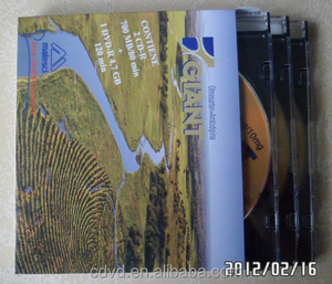 Blank Cdr Dvdr En <span class=keywords><strong>Cd</strong></span> Dvd Replicatie In Slanke <span class=keywords><strong>Cd</strong></span> Case Door Papier Doos Verpakking Diensten - Product Image 4