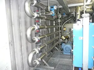 어떤 오염 없이 재사용 자동 매립 leachate 폐수 처리 시스템