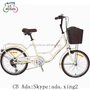 Retro City bike 28 "para el hombre, sola velocidad ciudad/bicicleta para la señora, Ciudad con freno y tambor - Product Image 3