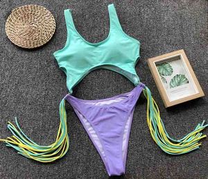 Usura della spiaggia delle donne scava fuori sexy di un pezzo del costume da bagno della signora cut-out <span class=keywords><strong>costumi</strong></span> da bagno - Product Image 5