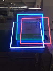 Wholesaleled แผง rgb สีนีออนกรอบ 60X60 สำหรับ<span class=keywords><strong>ไฟ</strong></span>ตกแต่ง - Product Image 3