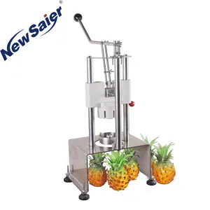 Factory sale cheap price stainless steel manual pineapple slicer peeler