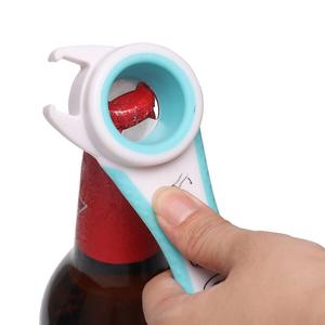 Multi función 5 en 1 tarro, lata, botella de vidrio y PET abrebotellas cocina gadget tool plástico - Product Image 5