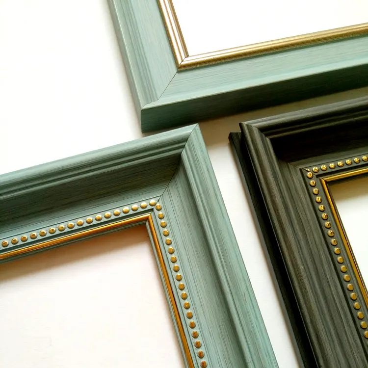 Free Sample New Luxury Rustic Wood Color Picture Frame Moulding