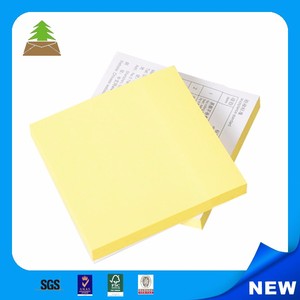 Mercado de la buena calidad EE.UU. Amazon Canario Amarillo bloc de notas adhesivas, 5 Almohadillas/Paquete, 100 Hojas/Pad - Product Image 1