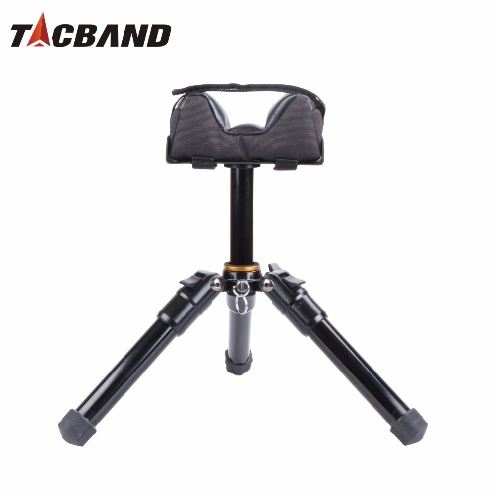 Компактный портативный штатив для охоты с наполненной подушкой