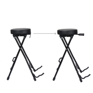 <span class=keywords><strong>Tabouret</strong></span> de <span class=keywords><strong>guitare</strong></span> pliable en bois, <span class=keywords><strong>classique</strong></span>, électrique, 3 pièces - Product Image 4