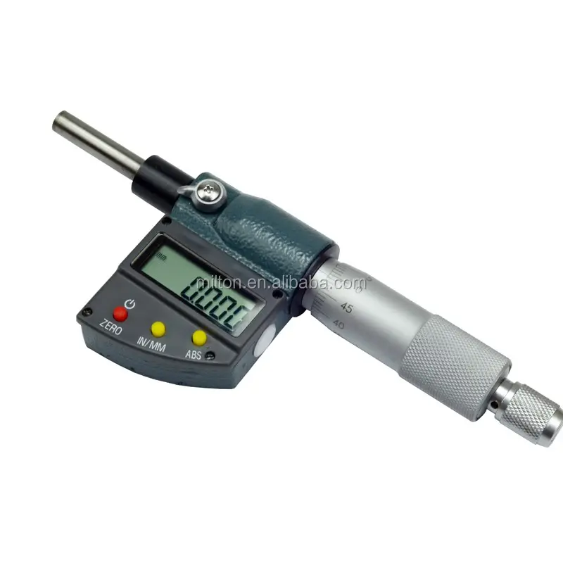Micrômetro digital 0-1 "/0-25mm, ferramentas de medição de cabeça