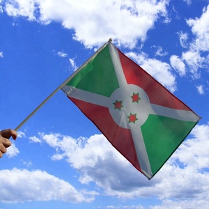 Banderas ondeantes personalizadas de 100% poliéster <span class=keywords><strong>Burundi</strong></span> impresas digitalmente para seguro automotriz uso educativo agrícola - Product Image 3