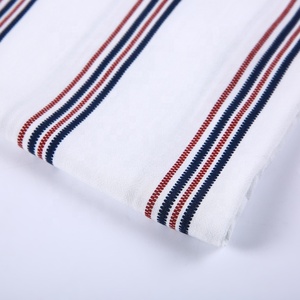 HAHOO-tela de lino fina con estampado a rayas para hombre, tela de camisa de rayón, diseño único, bonito, liso, blanco, rojo, negro, 30S - Product Image 5