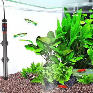 Pinzhong-chauffage Submersible pour Aquarium, chauffe-poissons en alliage de titane, température réglable, 300W, en acier inoxydable - Product Image 4