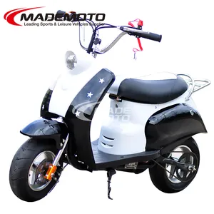 china moped 150cc pull starter gas scooter stand up