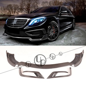 W222 S63 S65 lifting a <span class=keywords><strong>B</strong></span> Design in fibra di carbonio 2014 ~ 2017 parti di rivestimento paraurti anteriore per auto - Product Image 1