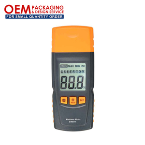 GM605ดิจิตอลแบบพกพาไม้เครื่องวัดความชื้นความชื้น (OEM บรรจุภัณฑ์ที่มีอยู่) - Product Image 1