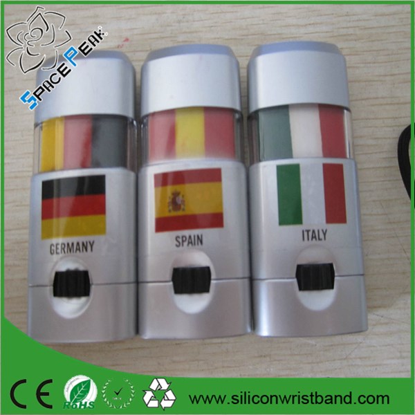 Ungiftig wasserdicht Land flagge England Dänemark Argentinien gesicht malen - Product Image 3