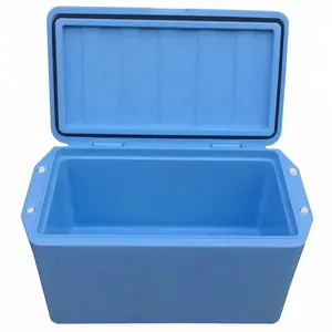 Su misura a buon mercato di plastica isolato contenitore di ghiaccio 68L durevole rotomolded plastica freezer pesce contenitore