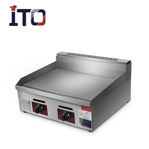 CI-718 équipement de gril électrique à gaz Teppanyaki pour utilisation en extérieur, événement de restauration - Product Image 2