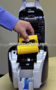 Efficiënte Hoge Kwaliteit Goedkope Zebra Serie 3C Enkele Side/Doublel Dubbelzijdig Plastic Id-kaart Drukmachine