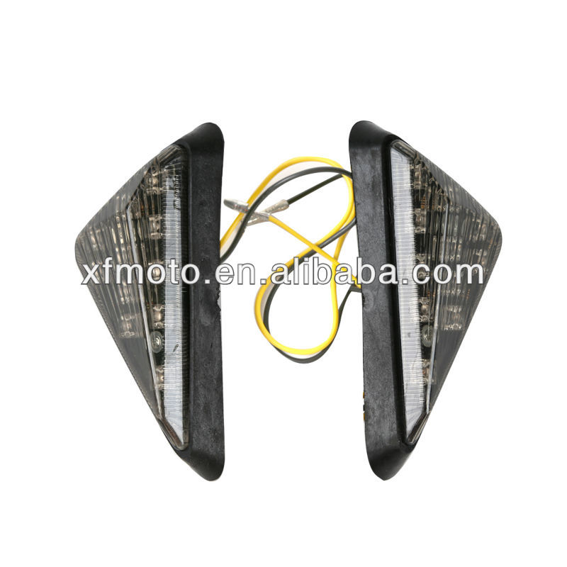 Smoke LED Flush Mount Blinkers for Kawasaki Ninja ZX Series