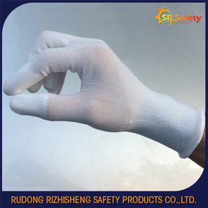 Super soft Cut <span class=keywords><strong>Level</strong></span> 5 dipping Pu Palm ESD safe hand glove - Product Image 1