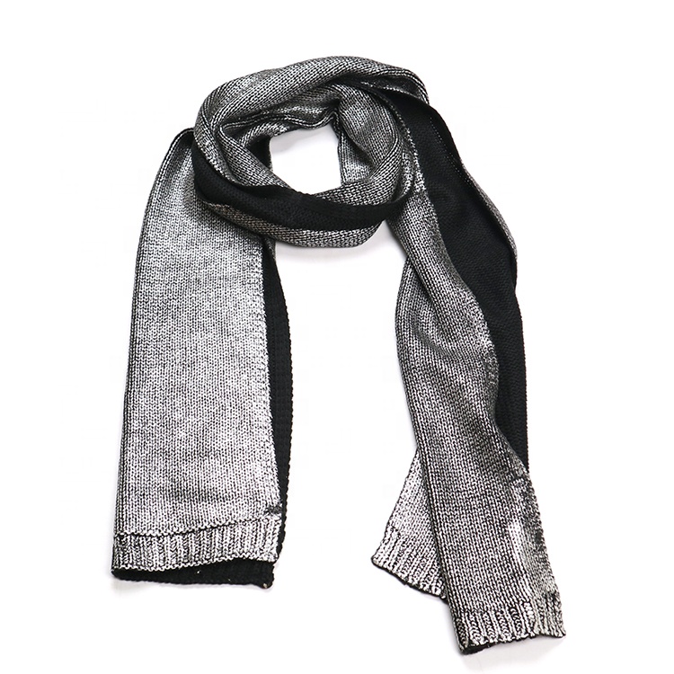 Китайская фабрика, оптовая продажа, модный шерстяной вязаный шарф для женщин и мужчин