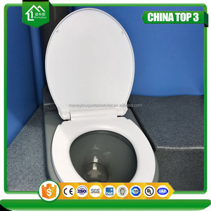 Extérieures en fiber de verre haute capacité réservoir <span class=keywords><strong>d</strong></span>'eau 180L assis toilettes publiques mobiles avec lavabo - Product Image 2