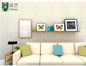 Papel tapiz de <span class=keywords><strong>vinilo</strong></span> de China, diseños de papel tapiz de flores para fotos, decoración del hogar - Product Image 4