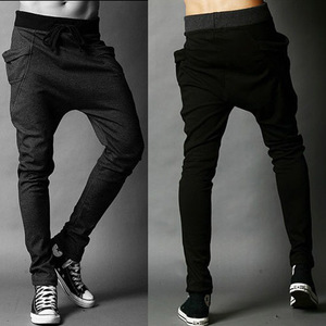 Manera de los hombres coreanos <span class=keywords><strong>pantalones</strong></span> <span class=keywords><strong>Haren</strong></span> Pasarela <span class=keywords><strong>pantalones</strong></span> <span class=keywords><strong>pantalones</strong></span> deportivos al por mayor - Product Image 3
