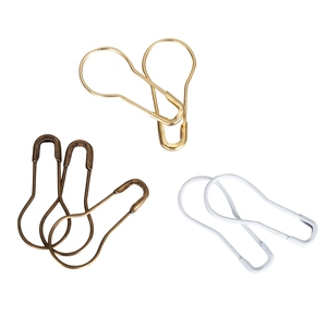 Mini broche de sécurité en forme de poire, plaquée <span class=keywords><strong>or</strong></span>, pour les étiquettes de vêtements, 1 pièce - Product Image 3