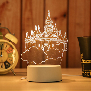 Super Saiyan Action Hình 3D Đèn Bàn 7 Màu Thay Đổi Ánh Sáng Ban Đêm Cho Bé Trai Quà Tặng Trẻ Em 3d Led Night Light - Product Image 4