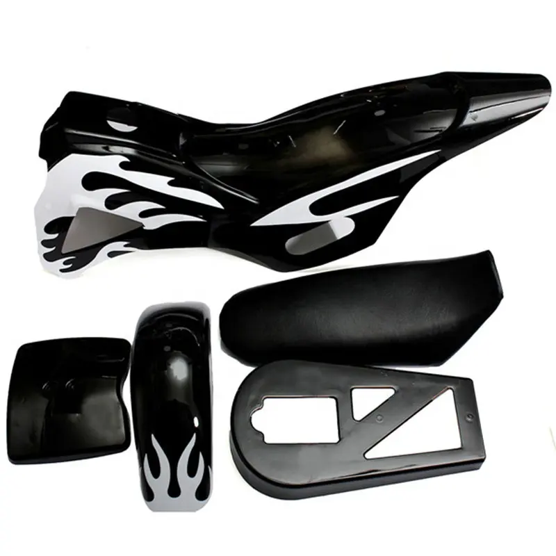 Высококачественный пластиковый комплект обтекателей для мотоцикла, чехол для кузова, сиденье для внедорожника, мотоцикла 43cc 47cc 49cc