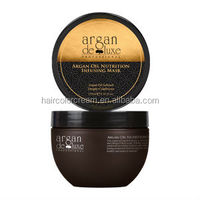 Masque capillaire à l'huile d'argan infusant en profondeur avec marque privée masque capillaire à la boue huile d'argon