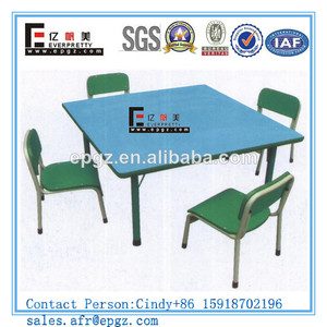 4 kid's escribir la tabla de diseño, estudio de los niños de <span class=keywords><strong>mesa</strong></span> <span class=keywords><strong>hexagonal</strong></span>, lápiz de <span class=keywords><strong>mesa</strong></span> y sillas - Product Image 1