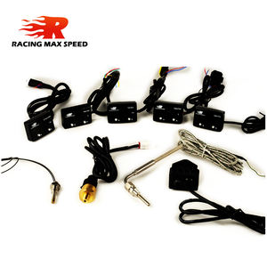 عالية الجودة 1/8 npt استشعار 12v dc سيارة مقياس رقمي العرض الأحمر ، الرقمية مقياس درجة حرارة الماء متر WTM-01 - Product Image 3