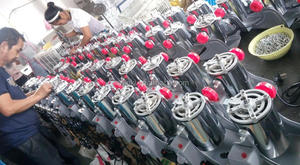 Nhỏ ngô trộn máy xay để bán thép không gỉ của nhãn hiệu máy cắt kim loại - Product Image 5