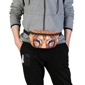 Pochete de corrida para homens e mulheres, bolsa de cintura personalizada em branco com subolmação - Product Image 4