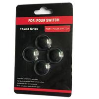 4pcs/set NS 4 in 1 TPU Thumb Grip Stick Cover Joystick Cap Thumb Grips untuk Switch Lite OLED Joy-con Controller Paket Ritel