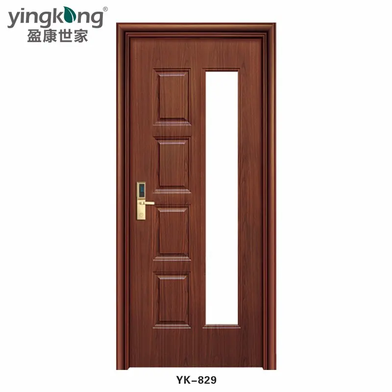 अच्छी गुणवत्ता सस्ती कीमत पोर्टे डब्ल्यूपीसी/पीवीसी दरवाजा पत्ती आंतरिक तुर्की दरवाजा