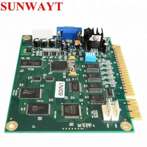 Klassiek Spel 60 In 1 Multi Arcade Spel Jamma Boards Pcb Voor Cocktail Tafel Arcade Game Machine Of Rechtop Arcade Machine