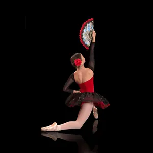 Professional Adult Dance Performance Black Swan Lake Ballet Tutu