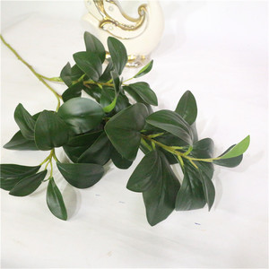 ประดิษฐ์ 3 ส้อมยาวสาขา Bean Flap <span class=keywords><strong>Leaf</strong></span> สำหรับ Home Garden ตกแต่งฉาก <span class=keywords><strong>Leaf</strong></span> อุปกรณ์เสริม - Product Image 4