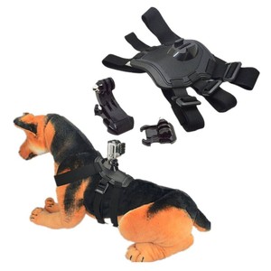 Para Huskies caniche pastor perro Doberman Pinscher bulldog Belt arnés de la correa para Gopro Hero 4/3 + / 3 / 2 / 1 - Product Image 3