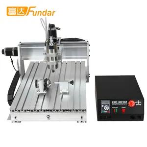 Hobby diy used 4 axis 6040 wood milling machine for sale