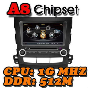 WITSON 8 pouces navigation système radio d'auto pour MITSUBISHI OUTLANDER//PEUGEOT 4007(2007-2012)/CITROEN <span class=keywords><strong>C</strong></span>-<span class=keywords><strong>CROSSER</strong></span> - Product Image 1