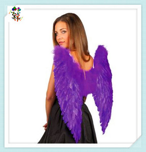 Puntelli per foto fatti a mano Costume da festa in maschera per adulti grandi <span class=keywords><strong>ali</strong></span> d'angelo in <span class=keywords><strong>piuma</strong></span> HPC-2376 - Product Image 4