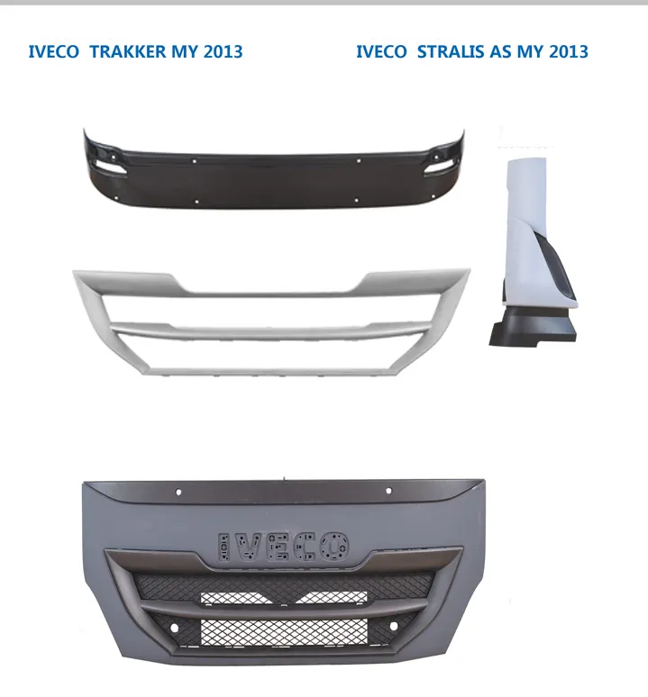Bumper 5801550647 Panel Depan Truk Berat 5801715571 untuk IVECO STRALIS AS TRAKKER 2013 Kisi 5801546913