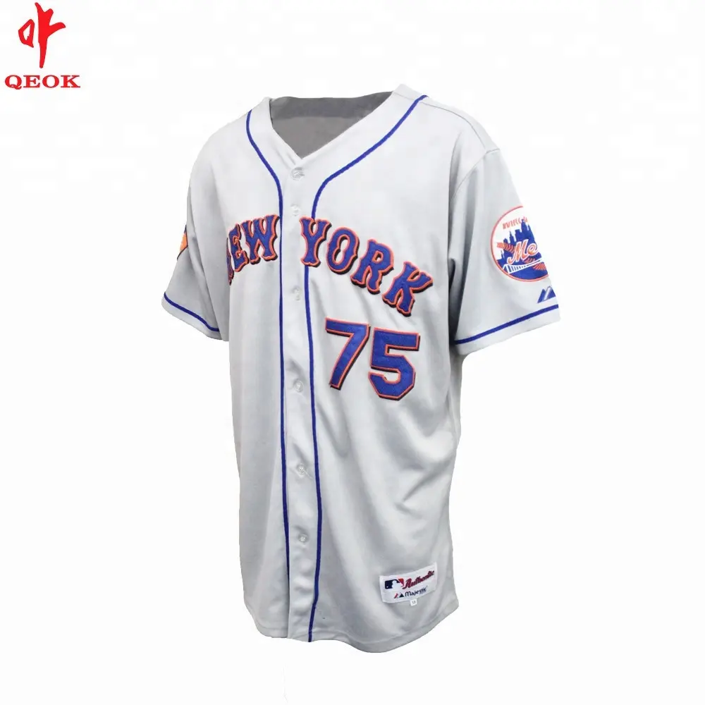 customize korean embroidery style shirt tackle twill wholesale mens baseball jersey