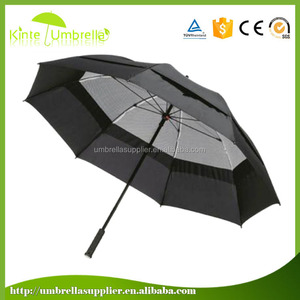 <span class=keywords><strong>25</strong></span> <span class=keywords><strong>pulgadas</strong></span> 8 k manual abierto tela de nylon con fibra de vidrio lleno marco exterior paraguas de golf - Product Image 1